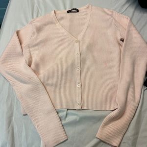 Brandy melville pink cardigan